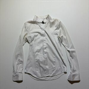 Ariat Youth size XL Equestrian Show White Shirt